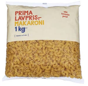 Prima Lavpris Makaroni