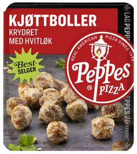 Peppes Pizza Pizzatopping kjøttboller