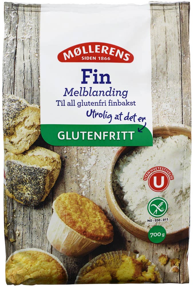 Møllerens Fin Melblanding Glutenfri