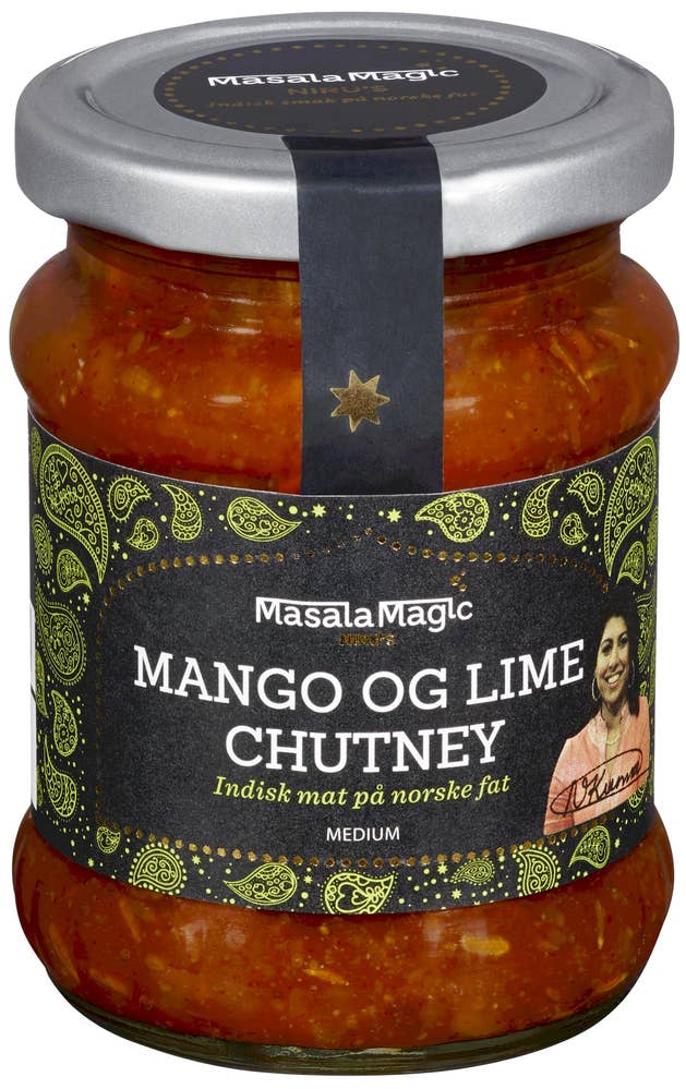 Nirus Mango & Lime Chutney Maks 10 per kunde, 250 g