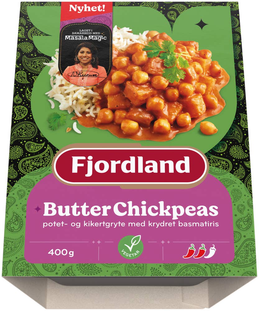 Fjordland MasalaMagic Butter Chickpeas