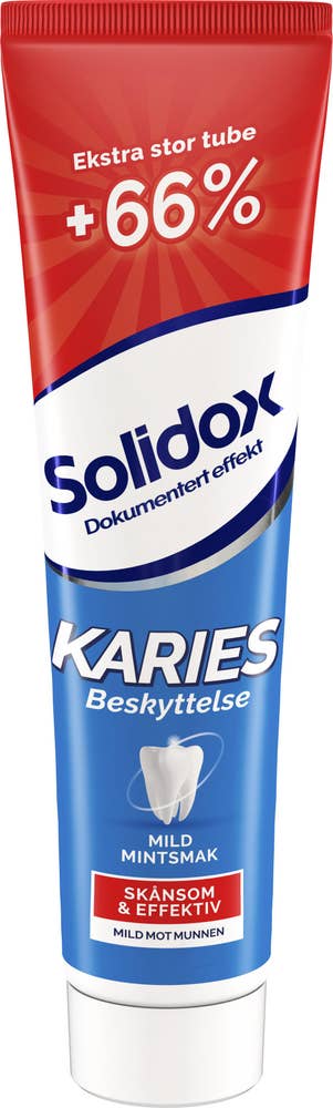Solidox Tannkrem kariesbeskyttelse