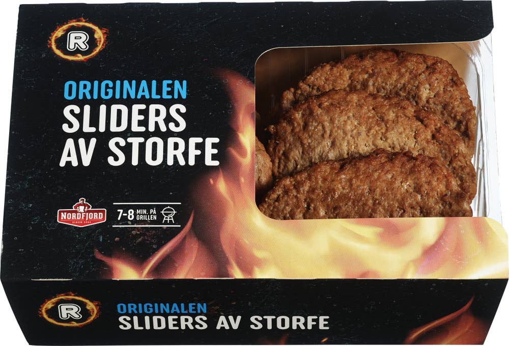 Miniburger Sliders av Storfe