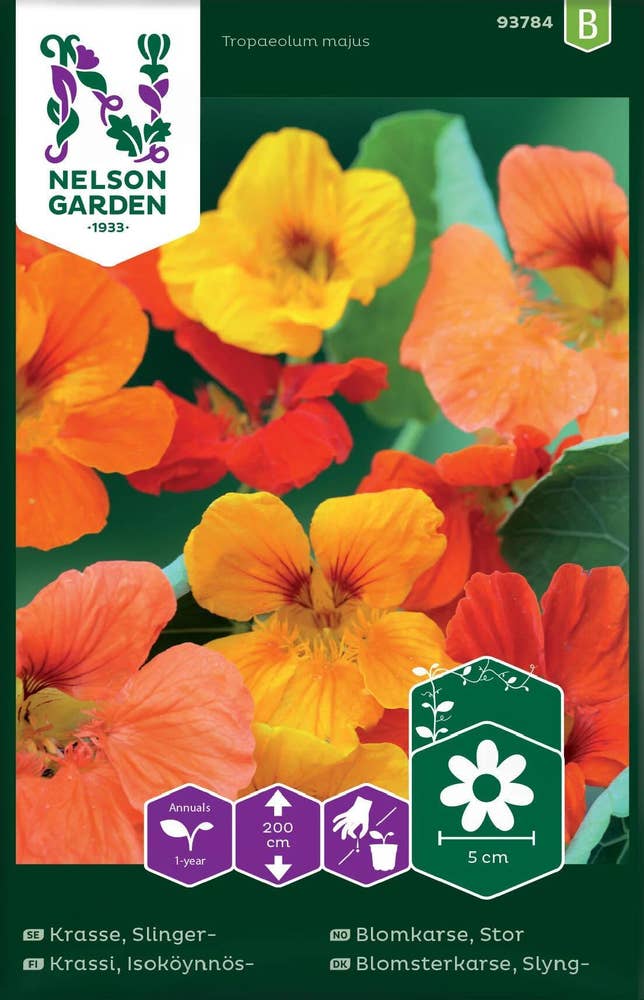 Nelson Garden Blomkarse stor mix