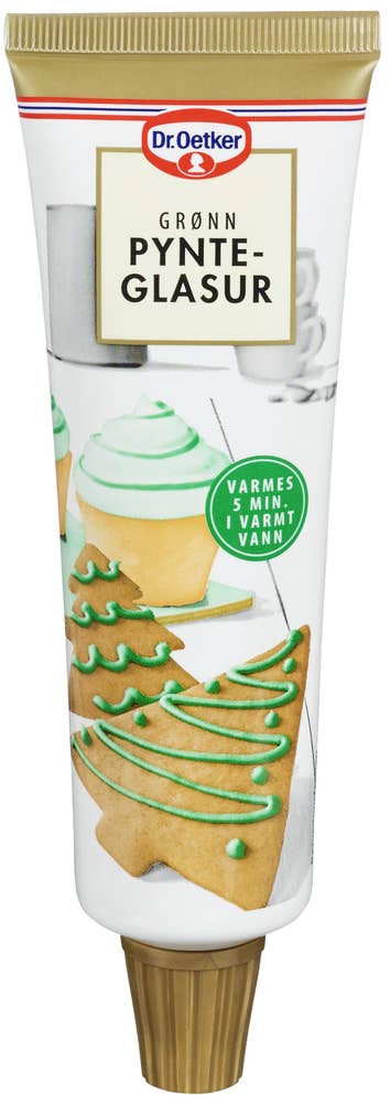 Dr Oetker Pynteglasur Grønn