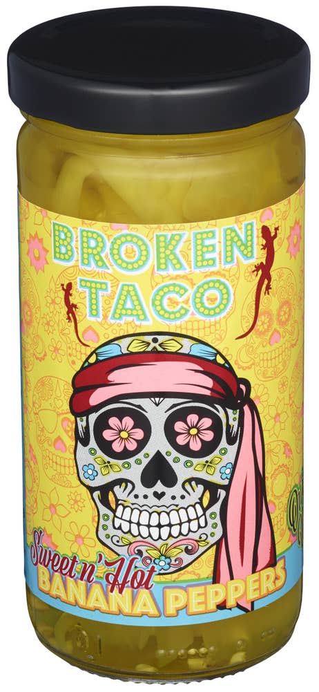 Broken Taco Sweet'n Hot Banana Peppers