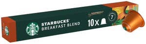 Starbucks Breakfast Blend Intensitet 7, 10 stk