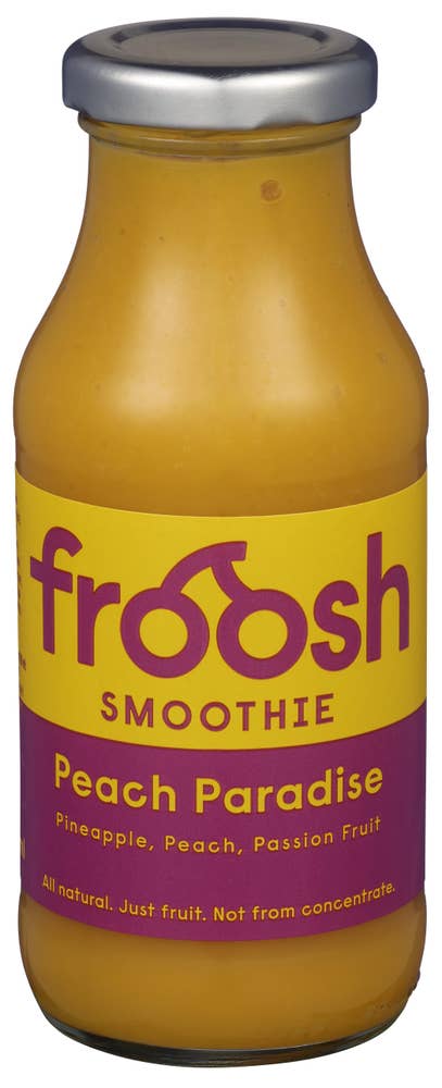Froosh Smoothie fersken & pasjonsfrukt