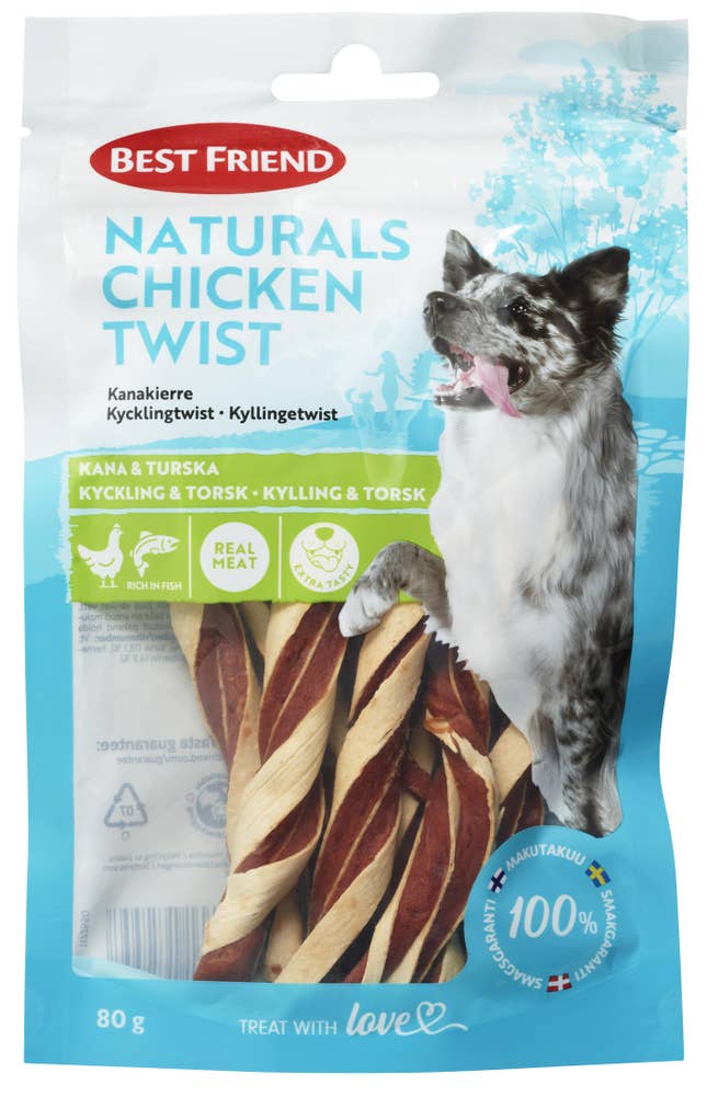 Best Friend Kyllingtwist hundesnacks