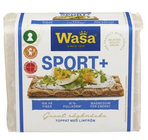 Wasa Knekkebrød Sport+