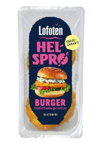Lofoten Helsprø fiskeburger