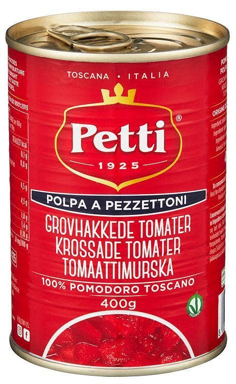 Petti Grovhakkede tomater