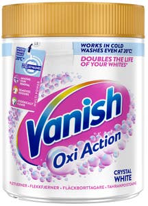 Vanish Pulver Gold hvit