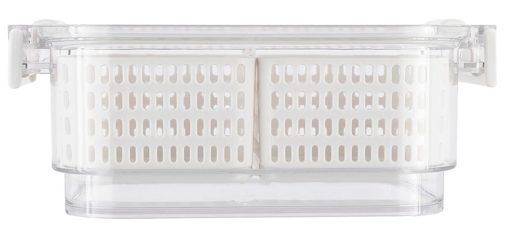 Clas Ohlson Kjøleskapsoppbevaring til frukt og grønt, 0,68 l