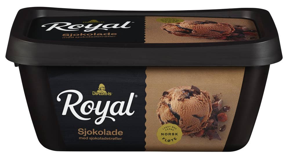 Diplom-is Royal sjokolade