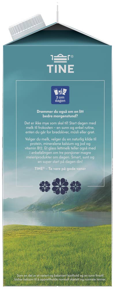 Tine Lettmelk 0,5% fett