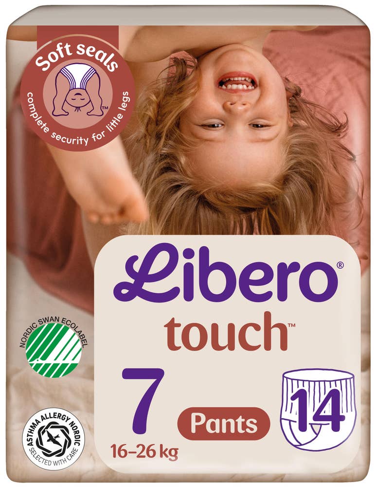 Libero Touch buksebleier Str. 7, 16-26 kg