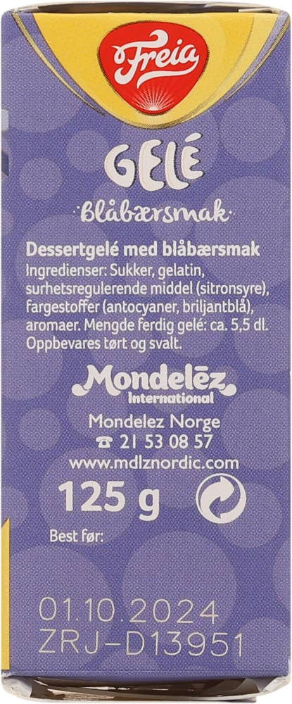 FREIA Blåbærgelé