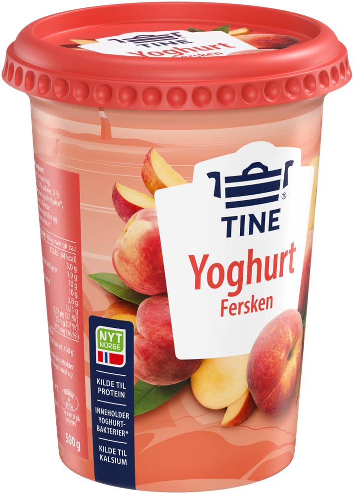 TINE Yoghurt fersken