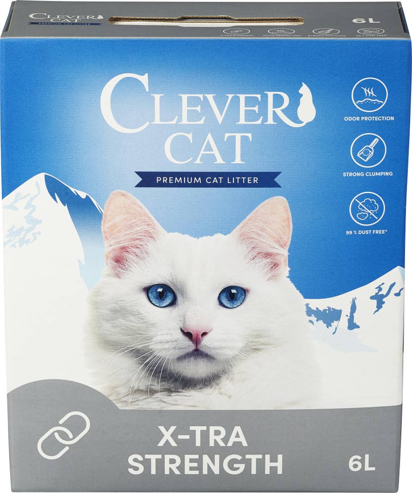 Clever Cat Kattesand X-stra Strength Klumpende