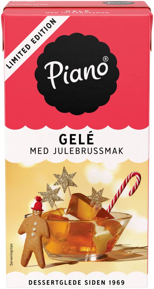 TINE Piano Gelé med Julebrussmak Limited Edition