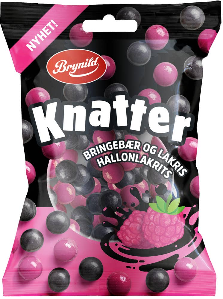Brynild Knatter Bringebærlakris