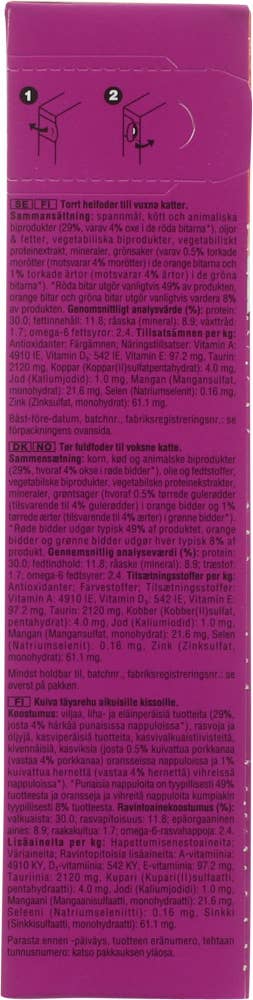 Whiskas Tørrfôr med okse Til voksne katter fra 1 år