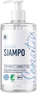 R Sensitiv sjampo Parfymefri