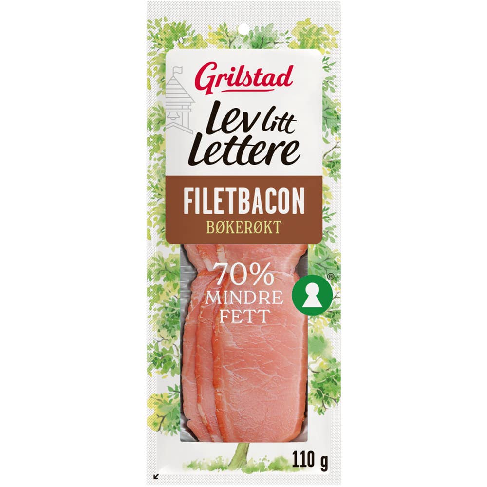 Grilstad Lev Litt Lettere Filetbacon