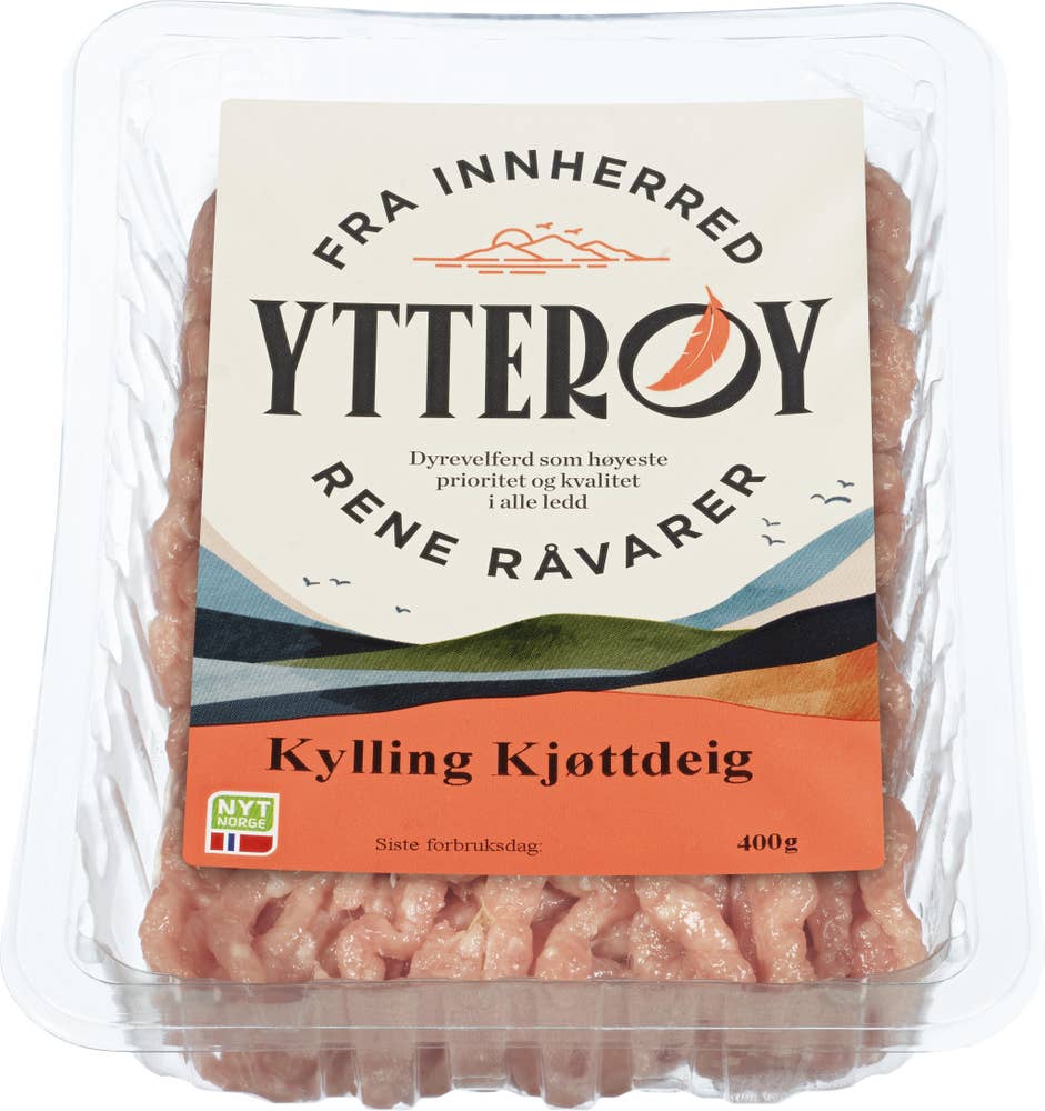 Ytterøy Kylling kjøttdeig Ikke saktevoksende