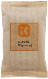 Pekannøtter Rå, Usaltet