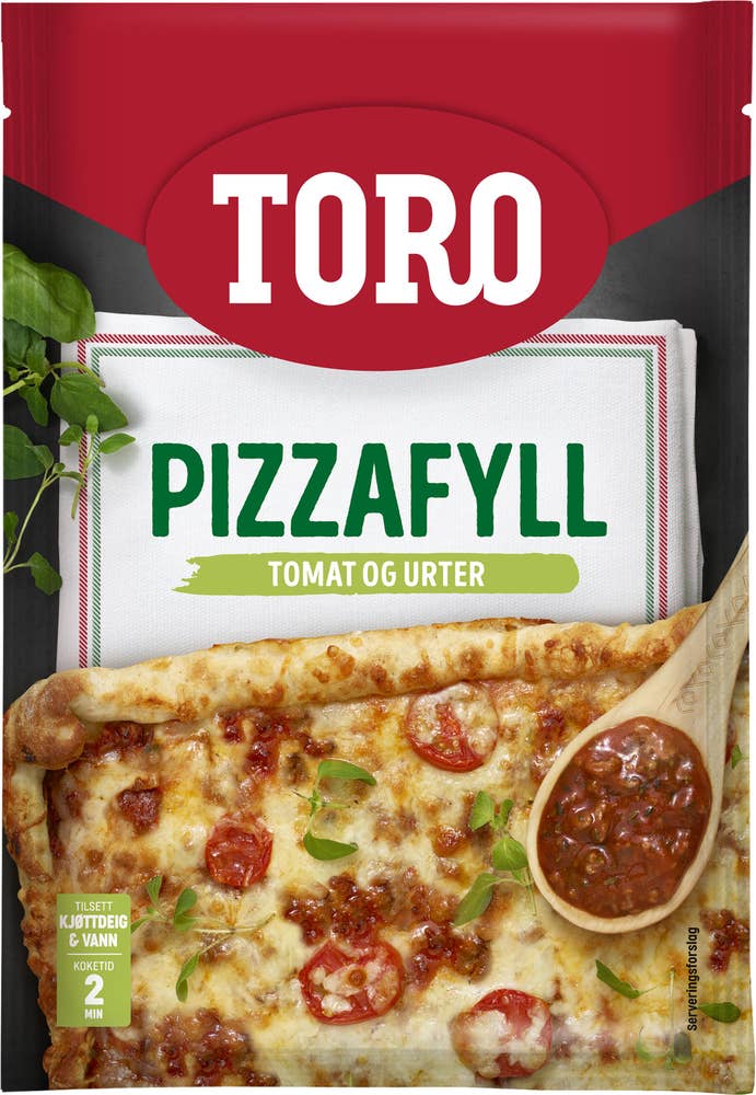 Toro Pizzafyll tomat og urter