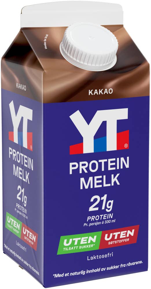 TINE YT proteinmelk Kakao