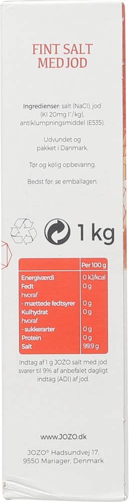 Jozo Fint salt med jod
