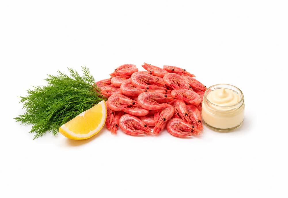 Reker med Skall Frosne 90/120, 1 kg