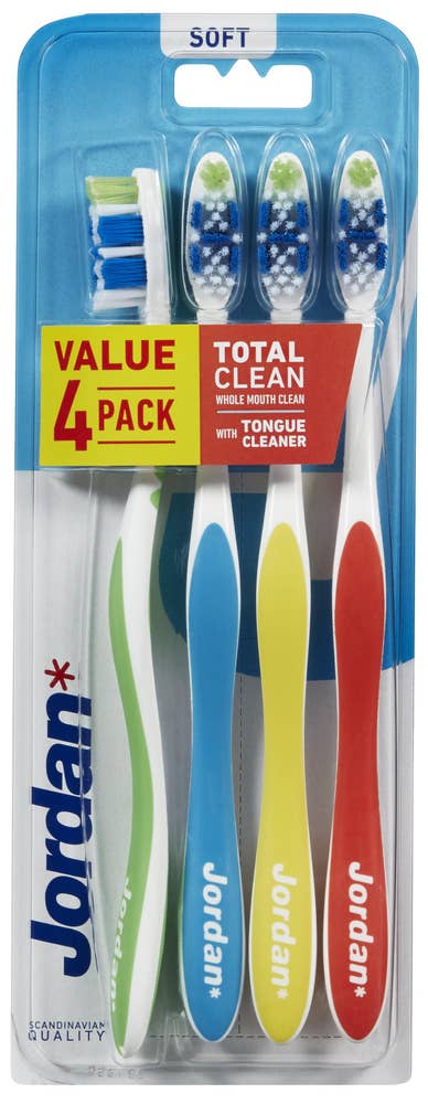 Jordan Total Clean Soft tannbørste