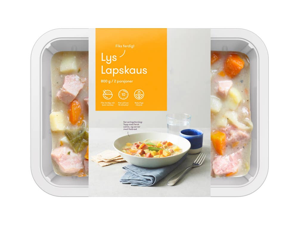 Fiks ferdig Lys lapskaus Fiks ferdig, 2 porsjoner