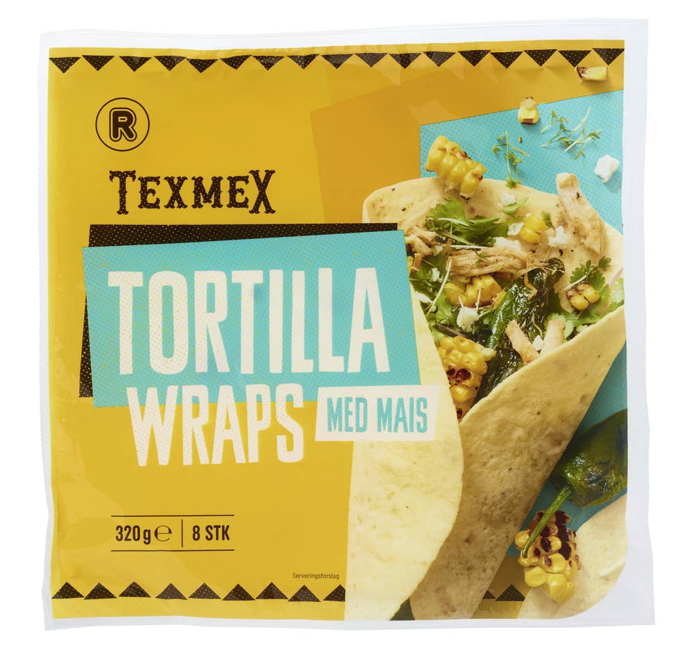 R Maistortilla 8stk, 20cm