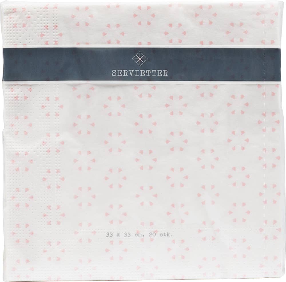 R Serviett Assortert Farge/Motiv 6