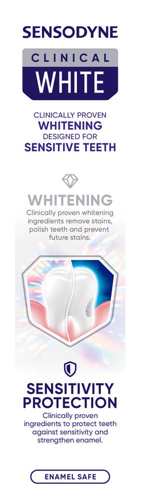 Sensodyne Tannkrem Clinical white