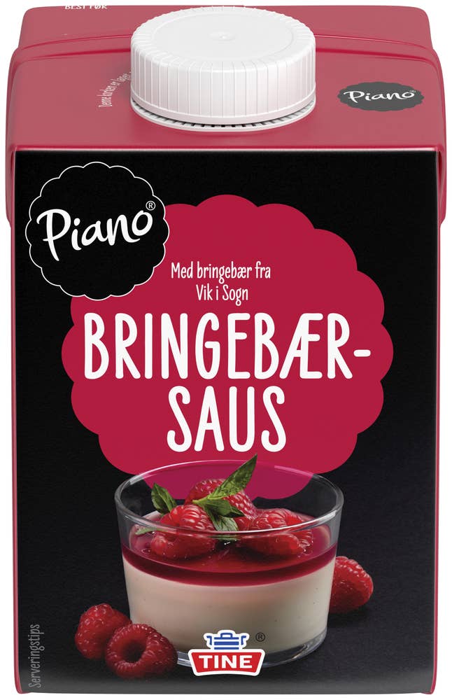TINE Piano Bringebærsaus