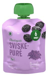 R Økologisk smoothie med sviskepuré Fra 6 mnd