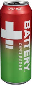 Battery Zero Sugar Apple Pear