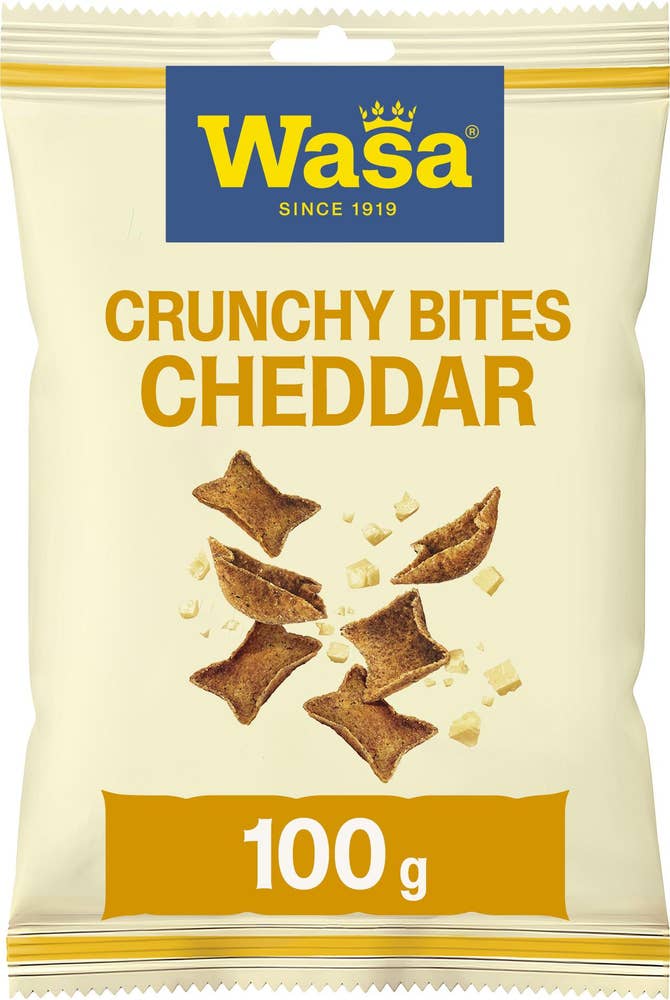 Crunchy Bites Cheddar 100 g