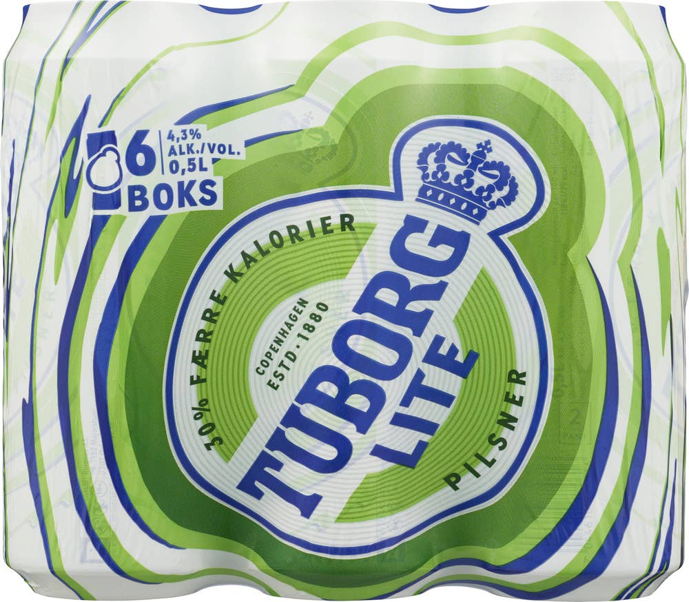 Tuborg Lite 6 x 0,5l