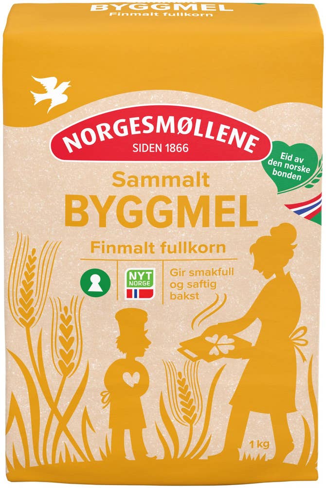 Norgesmøllene Sammalt byggmel