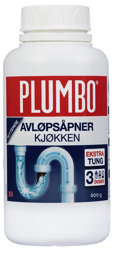 Plumbo Flytende avløpsåpner kjøkken