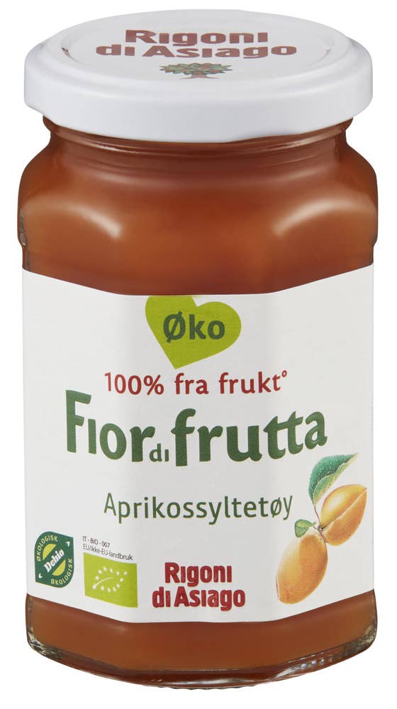 Rigoni Di Asiago Fior di frutta aprikossyltetøy Økologisk