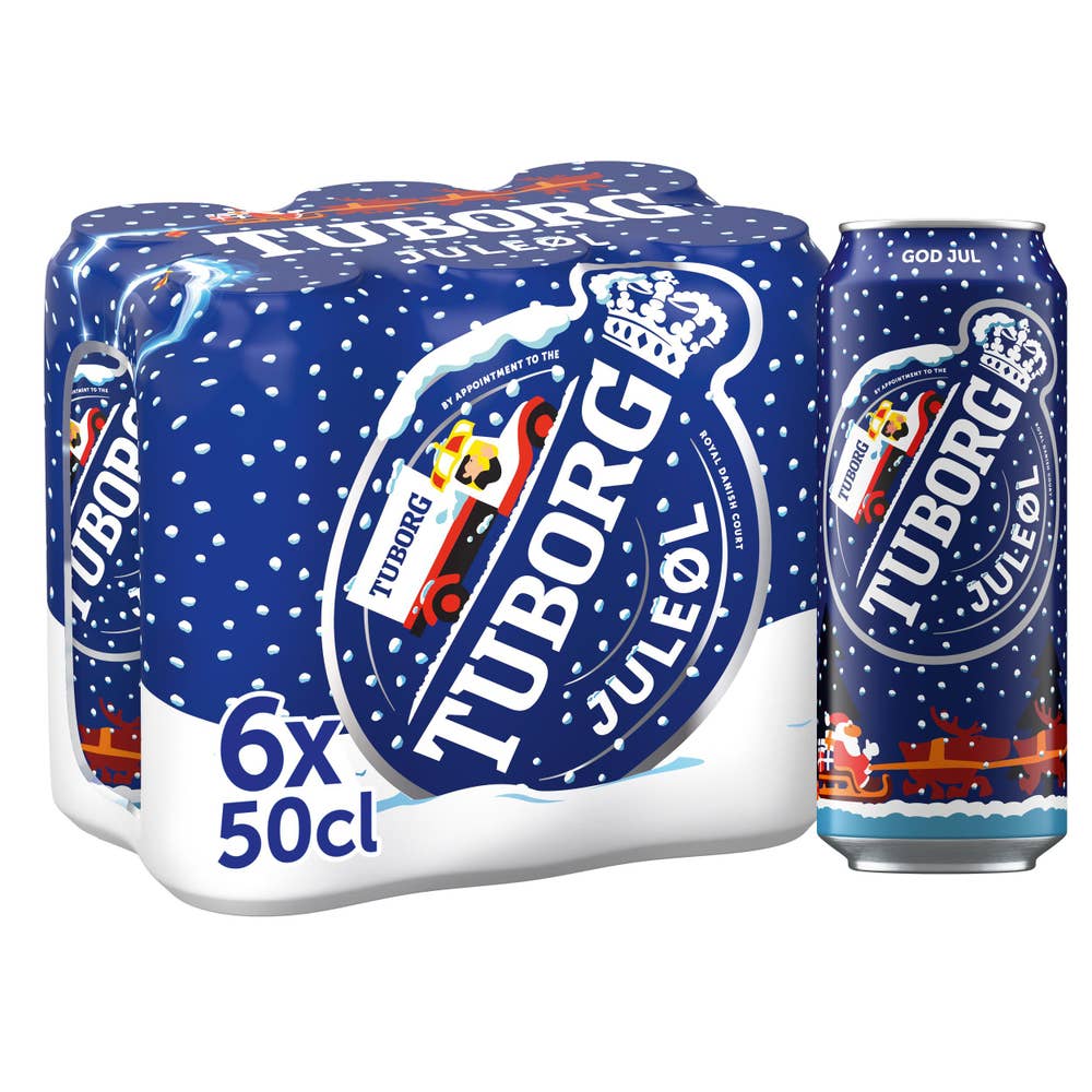 Tuborg Juleøl 6 x 0,5 liter