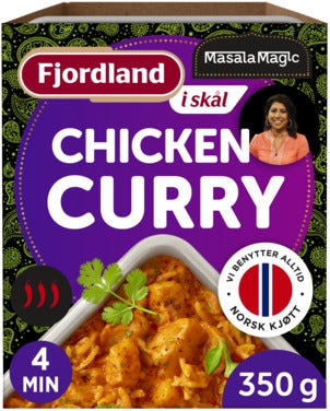 Fjordland Masalamagic Chicken Curry Med sopp og ris